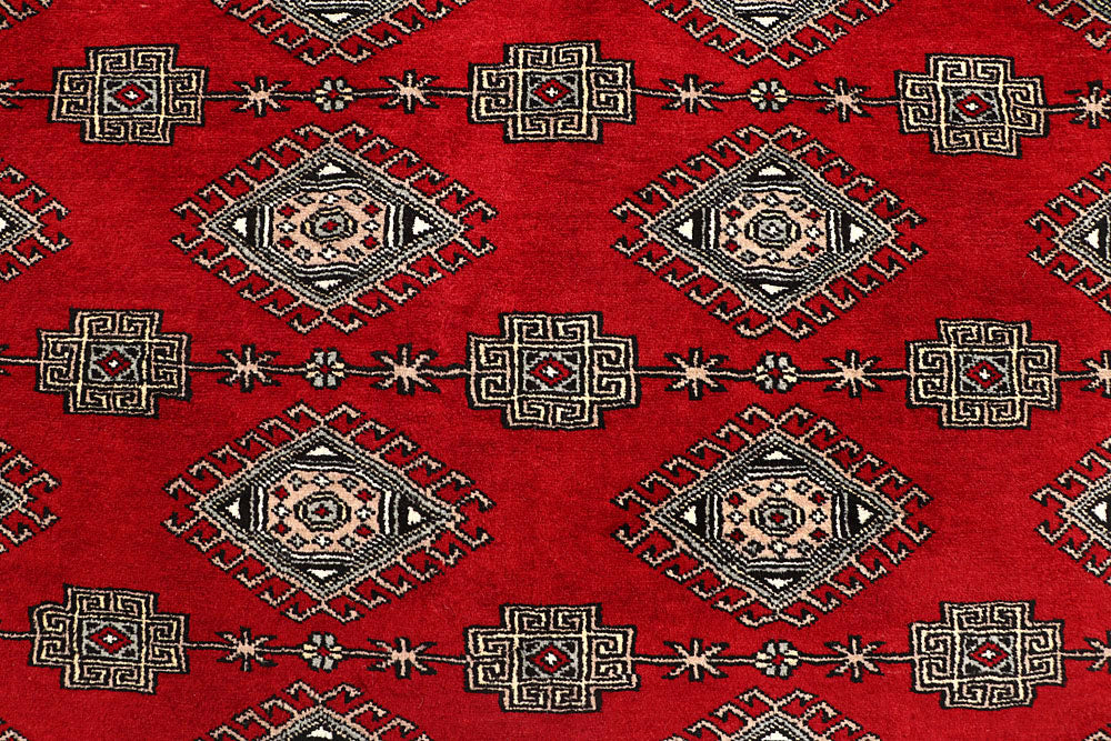 Firebrick Jaldar 7' 1 x 9' 5 - No. 59269 - ALRUG Rug Store