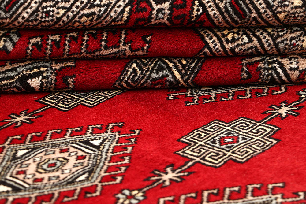 Firebrick Jaldar 7' 1 x 9' 5 - No. 59269 - ALRUG Rug Store