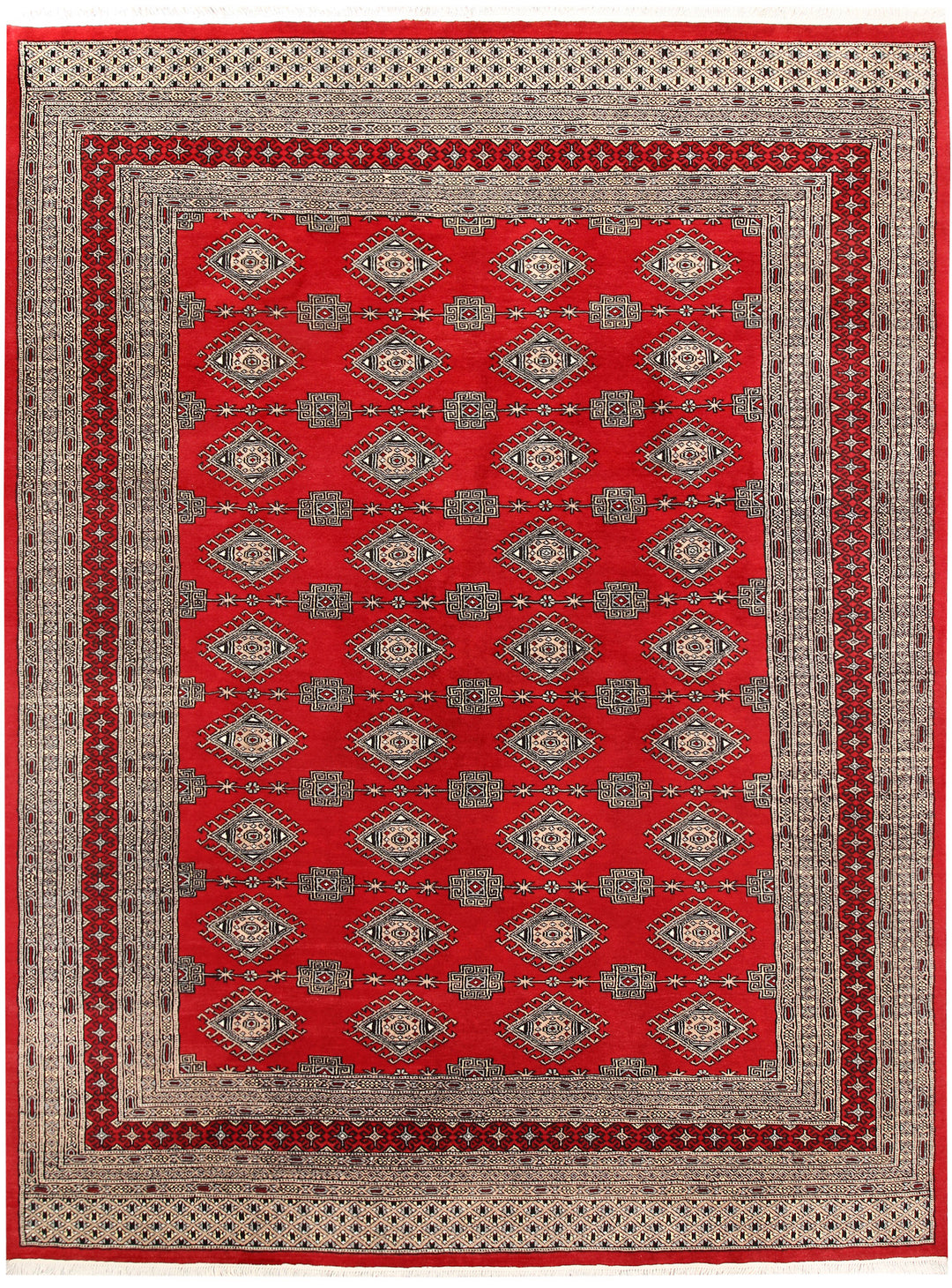 Firebrick Jaldar 7' 1 x 9' 5 - No. 59269 - ALRUG Rug Store