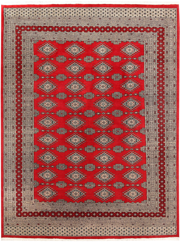 Firebrick Jaldar 7' 1 x 9' 5 - No. 59269 - ALRUG Rug Store