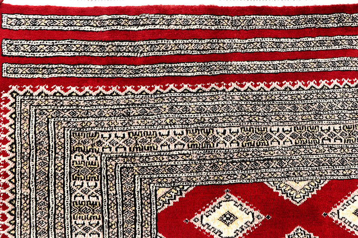 Firebrick Jaldar 6' 7 x 10' 1 - No. 59271 - ALRUG Rug Store