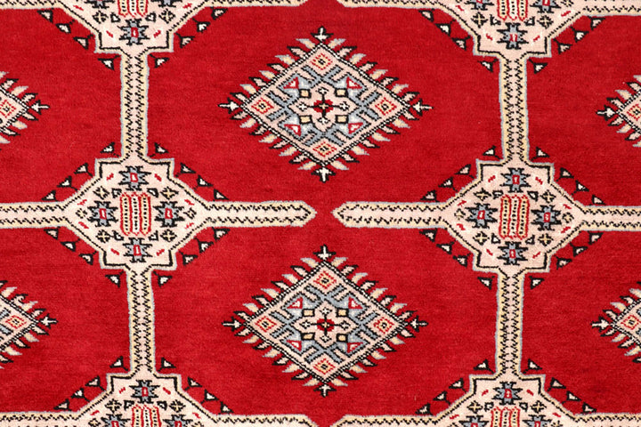 Firebrick Jaldar 6'  9" x 10'  4" - No. QA88766