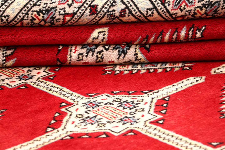 Firebrick Jaldar 6' 9 x 10' 4 - No. 59272 - ALRUG Rug Store