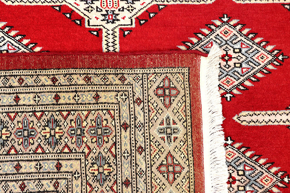 Firebrick Jaldar 6' 9 x 10' 4 - No. 59272 - ALRUG Rug Store