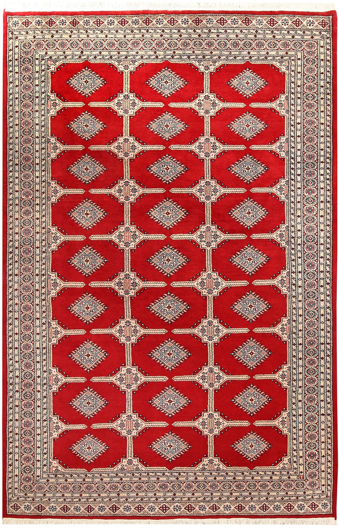 Firebrick Jaldar 6' 9 x 10' 4 - No. 59272 - ALRUG Rug Store
