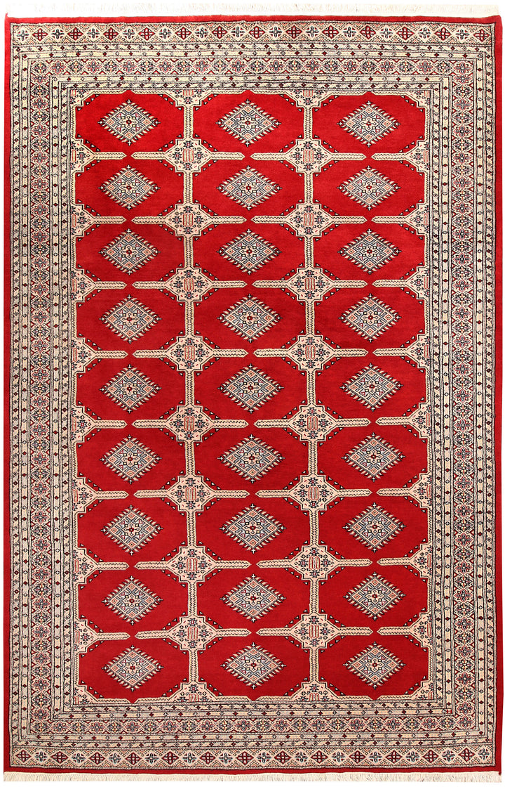 Firebrick Jaldar 6' 9 x 10' 4 - No. 59272 - ALRUG Rug Store