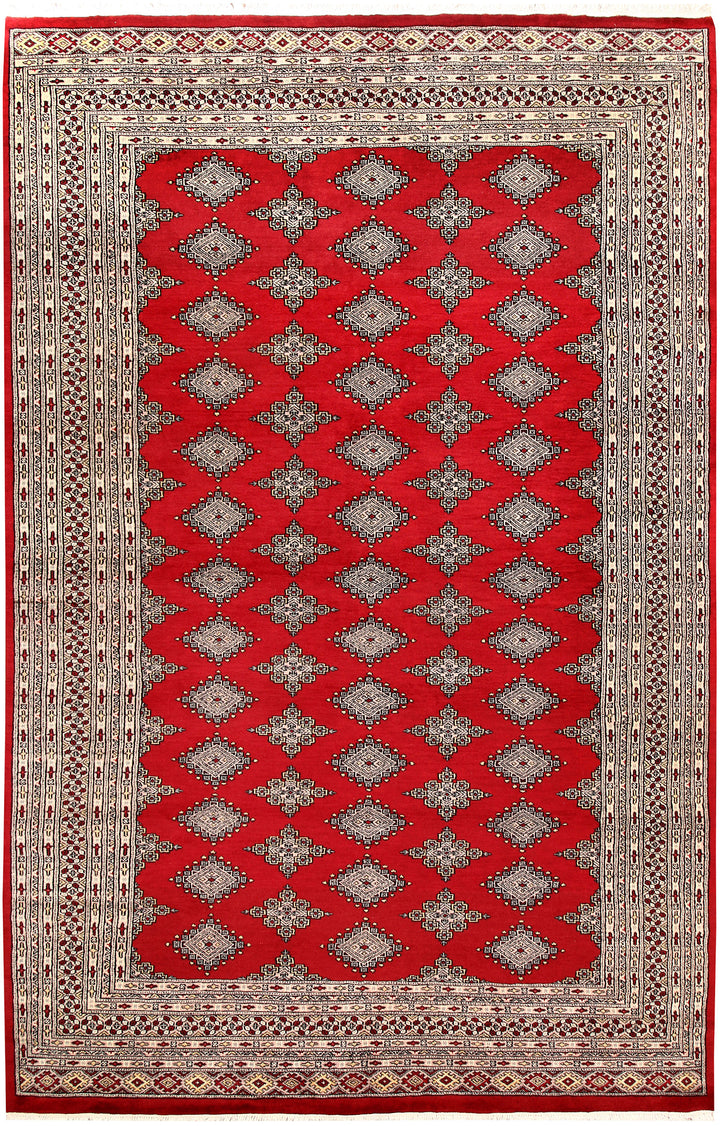 Firebrick Jaldar 6' 7 x 10' 5 - No. 59273 - ALRUG Rug Store