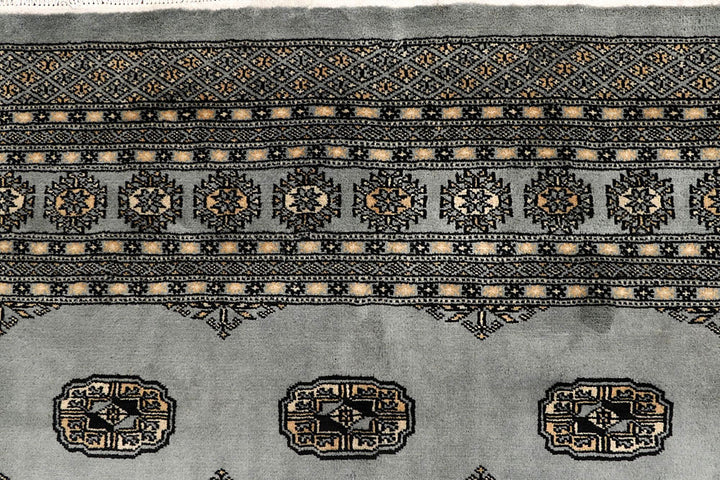 Silver Bokhara 6' 6 x 10' 6 - No. 59281 - ALRUG Rug Store