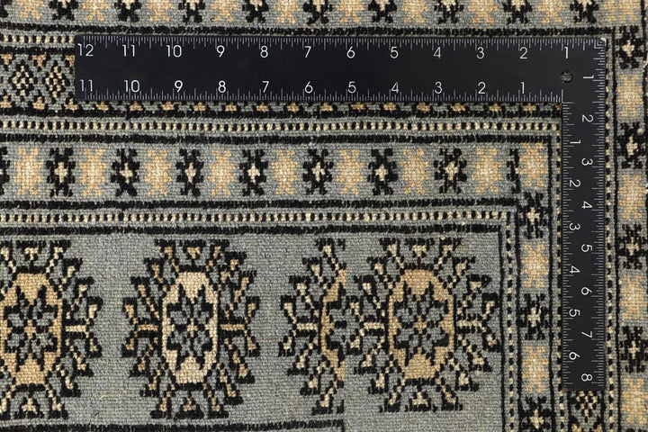 Silver Bokhara 6' 6 x 10' 6 - No. 59281 - ALRUG Rug Store