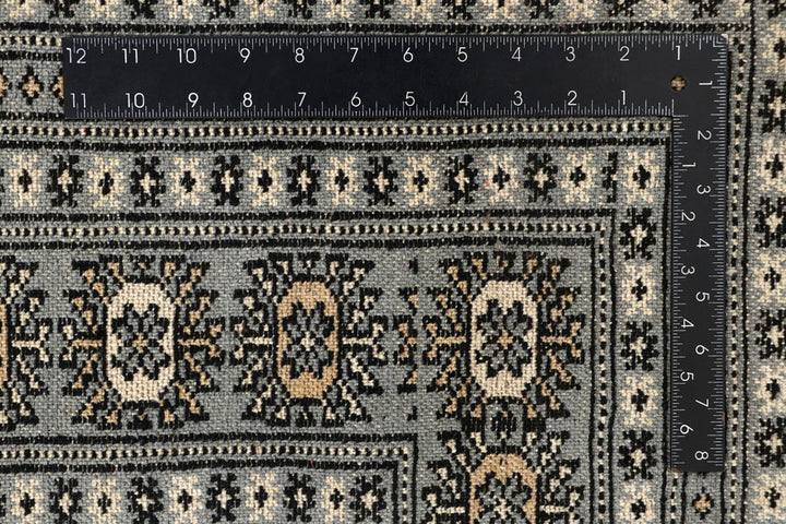 Silver Bokhara 6' 7 x 9' 10 - No. 59282 - ALRUG Rug Store