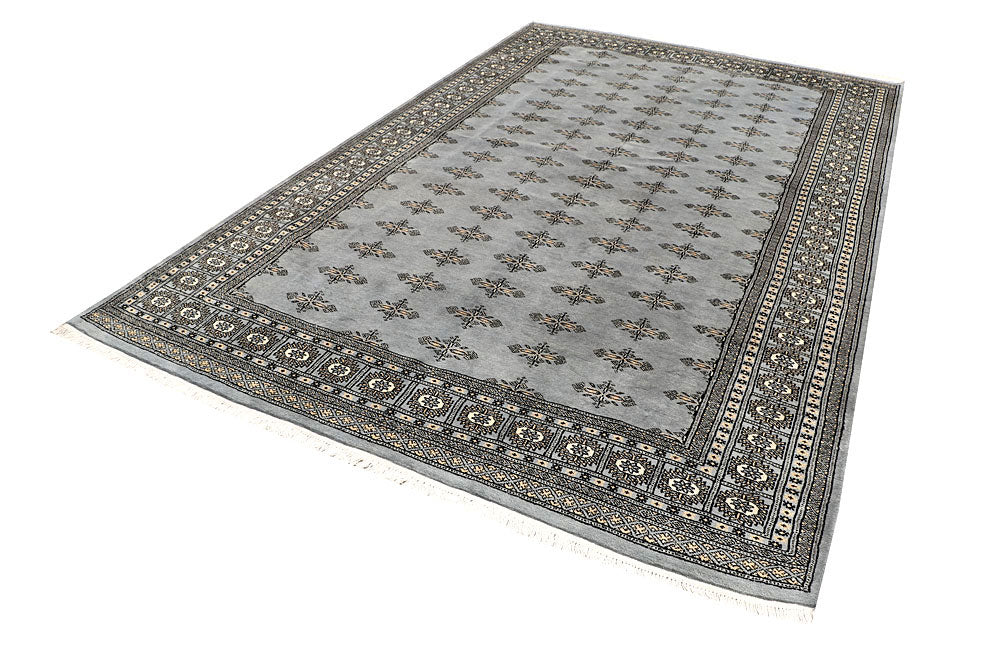 Silver Butterfly 6' 7 x 10' 8 - No. 59283 - ALRUG Rug Store