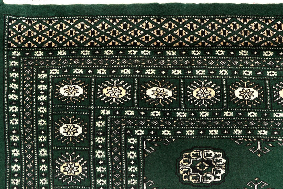 Darkgreen Bokhara 6'  7" x 10'  4" - No. QA47099