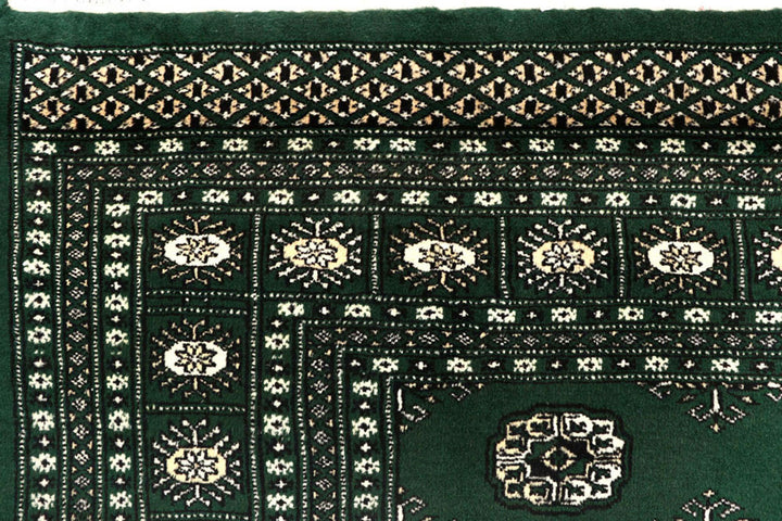 Darkgreen Bokhara 6'  7" x 10'  4" - No. QA47099