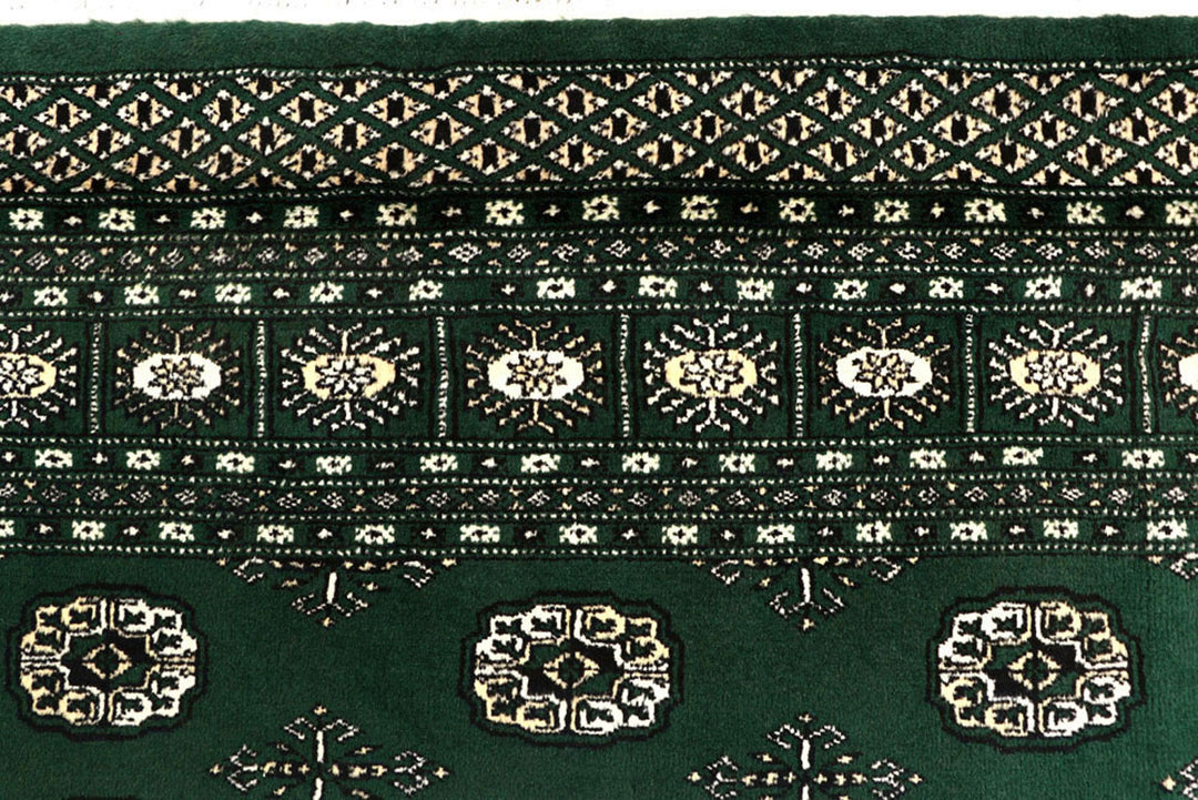 Darkgreen Bokhara 6'  7" x 10'  4" - No. QA47099