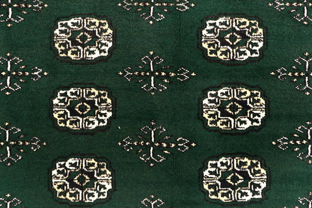 Darkgreen Bokhara 6'  7" x 10'  4" - No. QA47099
