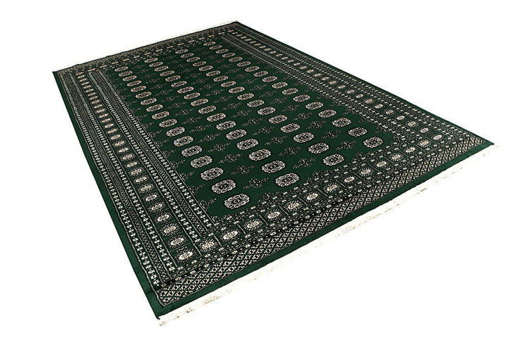 Darkgreen Bokhara 6'  7" x 10'  4" - No. QA47099