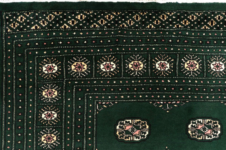 Darkgreen Bokhara 6' 7 x 10' 2 - No. 59288 - ALRUG Rug Store