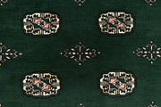 Darkgreen Bokhara 6' 7 x 10' 2 - No. 59288 - ALRUG Rug Store