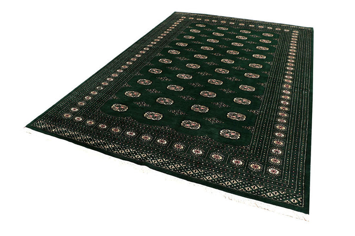 Darkgreen Bokhara 6' 7 x 10' 2 - No. 59288 - ALRUG Rug Store