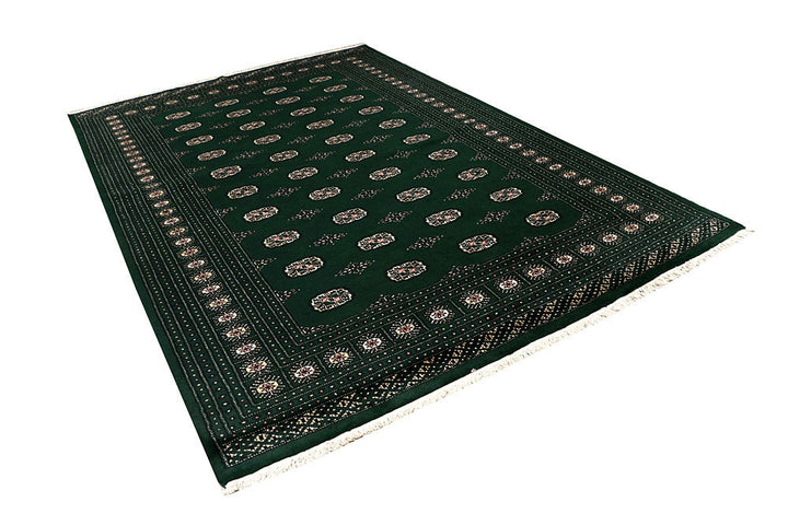 Darkgreen Bokhara 6' 7 x 10' 2 - No. 59288 - ALRUG Rug Store