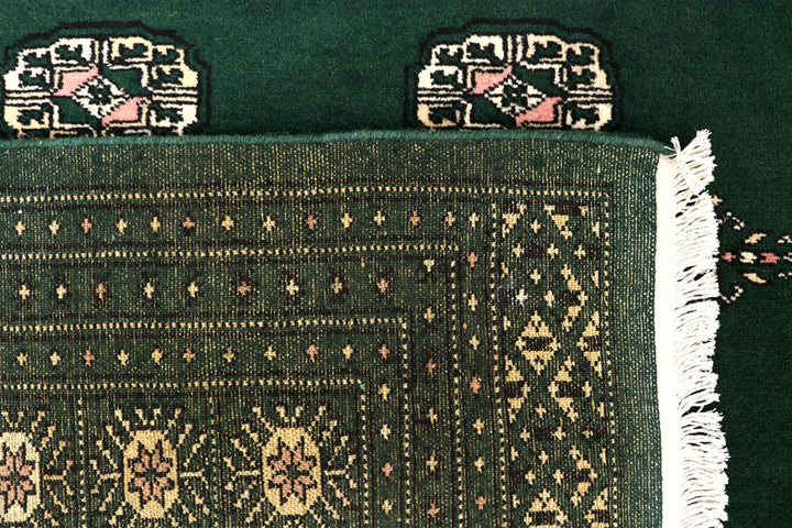 Darkgreen Bokhara 6' 7 x 10' 2 - No. 59288 - ALRUG Rug Store