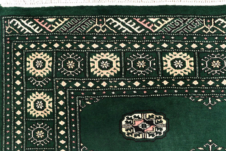 Darkgreen Bokhara 6' 7 x 10' 2 - No. 59289 - ALRUG Rug Store