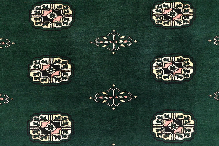 Darkgreen Bokhara 6' 7 x 10' 2 - No. 59289 - ALRUG Rug Store
