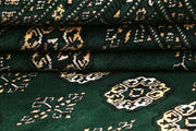 Darkgreen Bokhara 6' 7 x 9' 9 - No. 59290 - ALRUG Rug Store