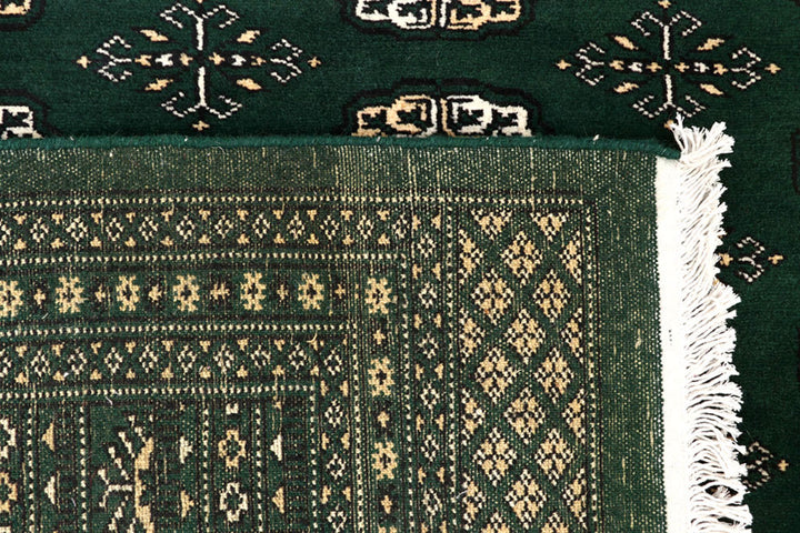 Darkgreen Bokhara 6' 7 x 9' 9 - No. 59290 - ALRUG Rug Store