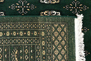 Darkgreen Bokhara 6' 7 x 9' 9 - No. 59290 - ALRUG Rug Store