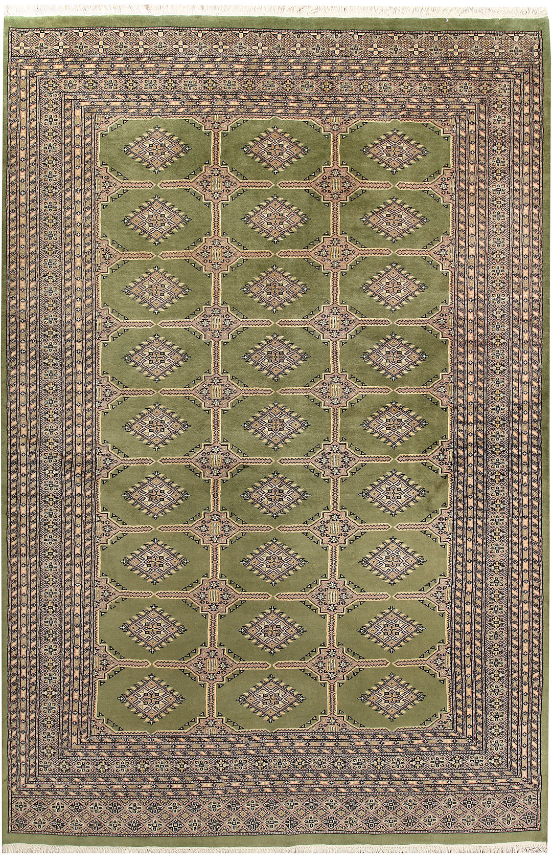 Olive Jaldar 6' 8 x 10' 1 - No. 59297 - ALRUG Rug Store