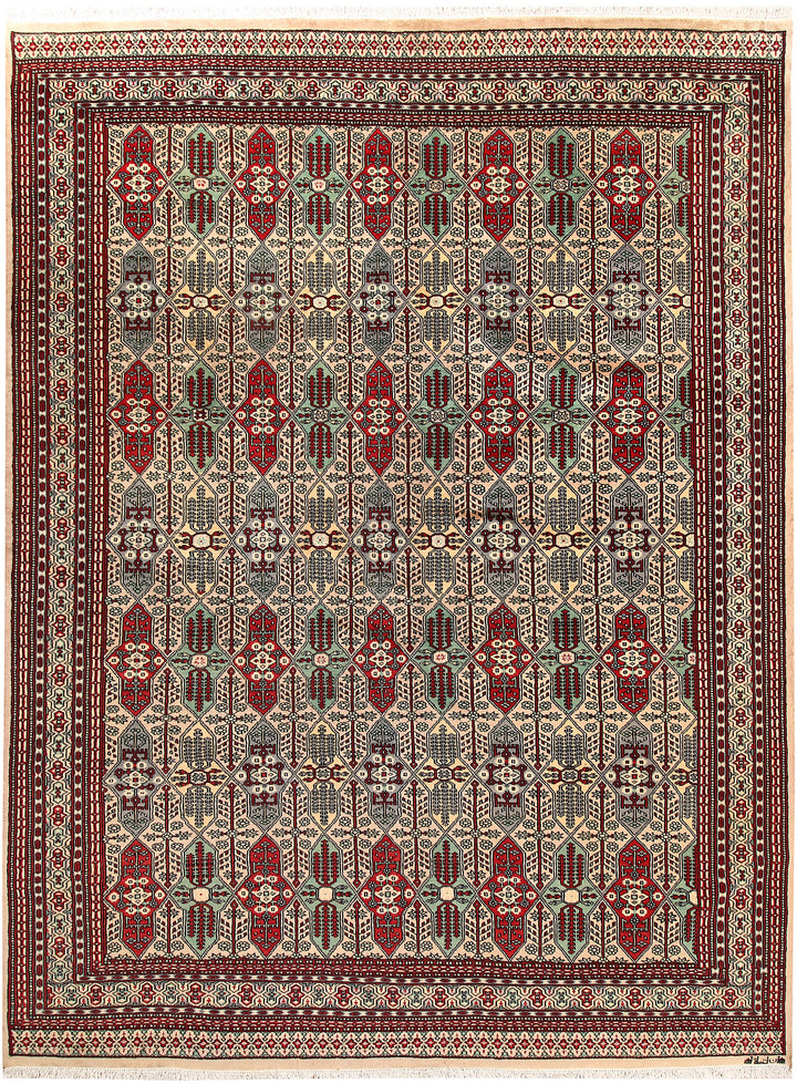 Bisque Caucasian 7' x 9' 4 - No. 59301 - ALRUG Rug Store