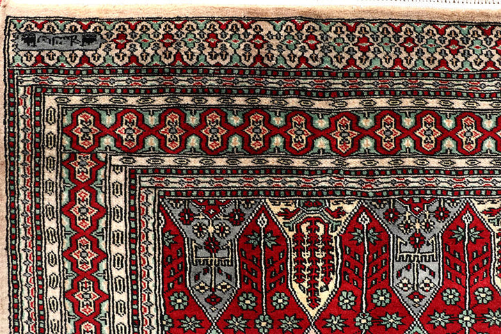 Firebrick Caucasian 6' 7 x 9' 8 - No. 59302 - ALRUG Rug Store