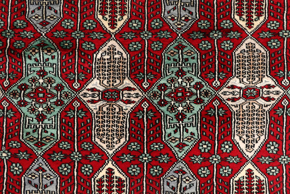 Firebrick Caucasian 6' 7 x 9' 8 - No. 59302 - ALRUG Rug Store