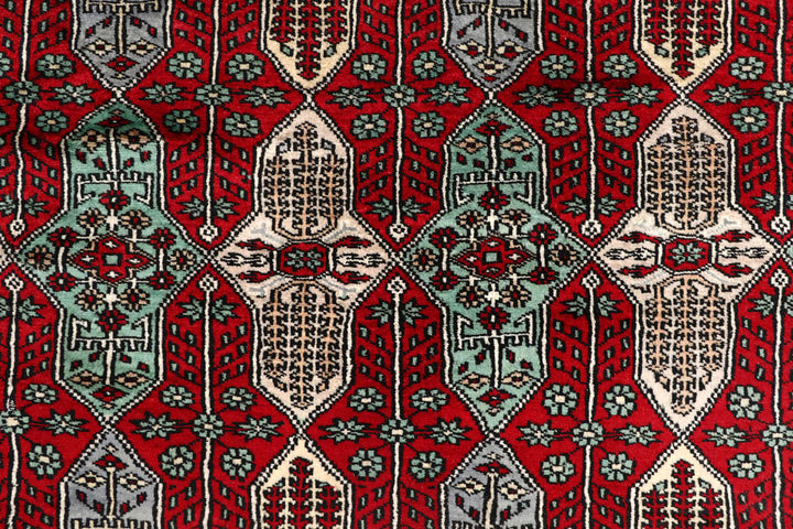 Firebrick Caucasian 6' 7 x 9' 8 - No. 59302 - ALRUG Rug Store