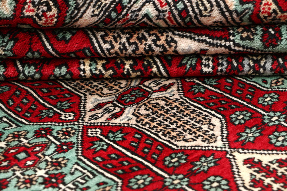 Firebrick Caucasian 6' 7 x 9' 8 - No. 59302 - ALRUG Rug Store