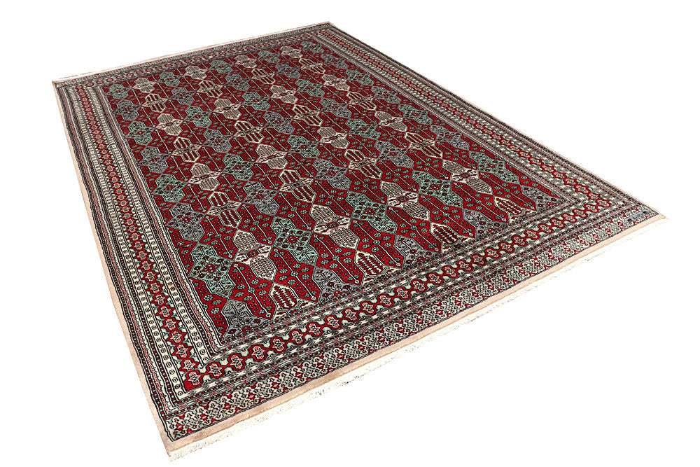 Firebrick Caucasian 6' 7 x 9' 8 - No. 59302 - ALRUG Rug Store