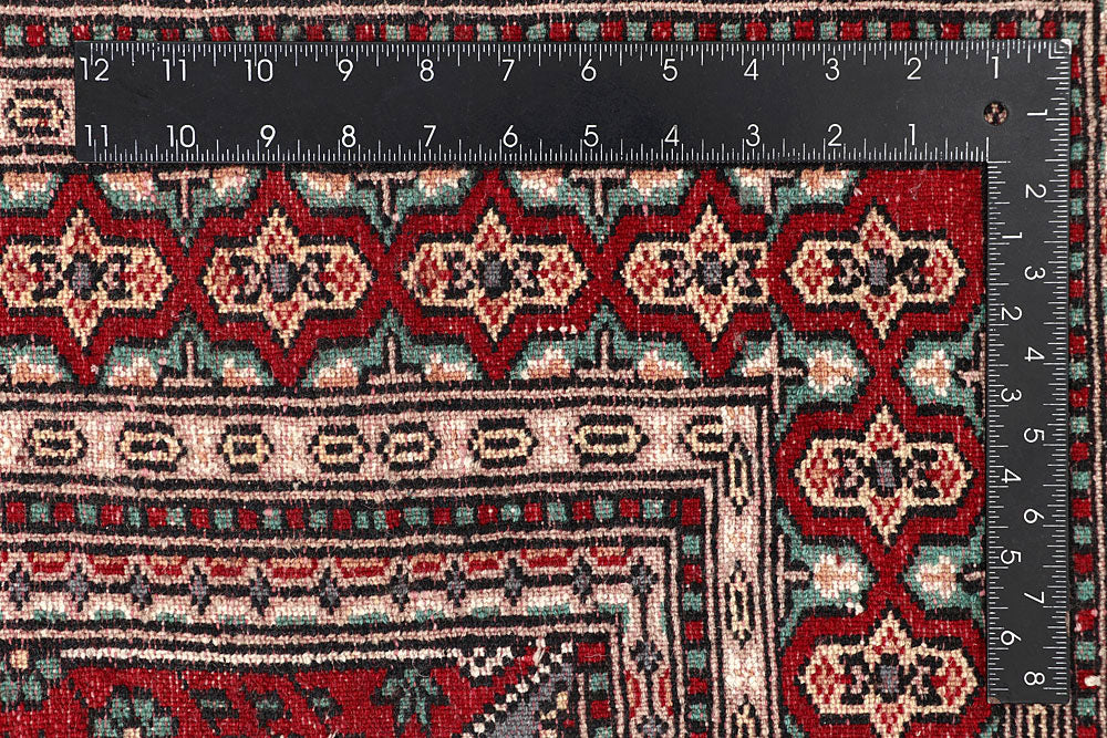 Firebrick Caucasian 6' 7 x 9' 8 - No. 59302 - ALRUG Rug Store