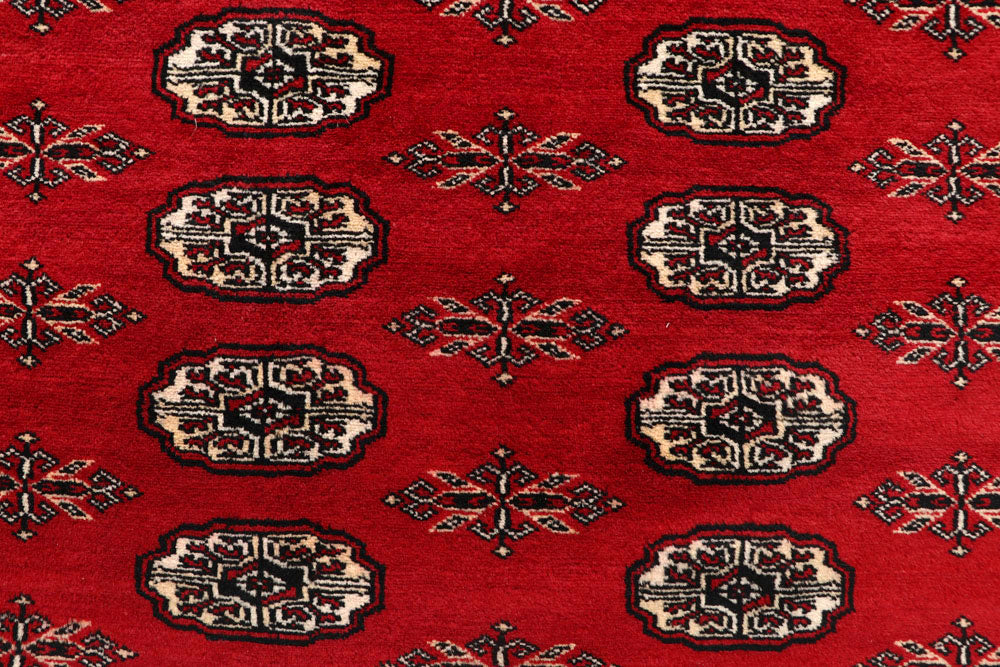 Firebrick Bokhara 8' 1 x 10' 3 - No. 59331 - ALRUG Rug Store