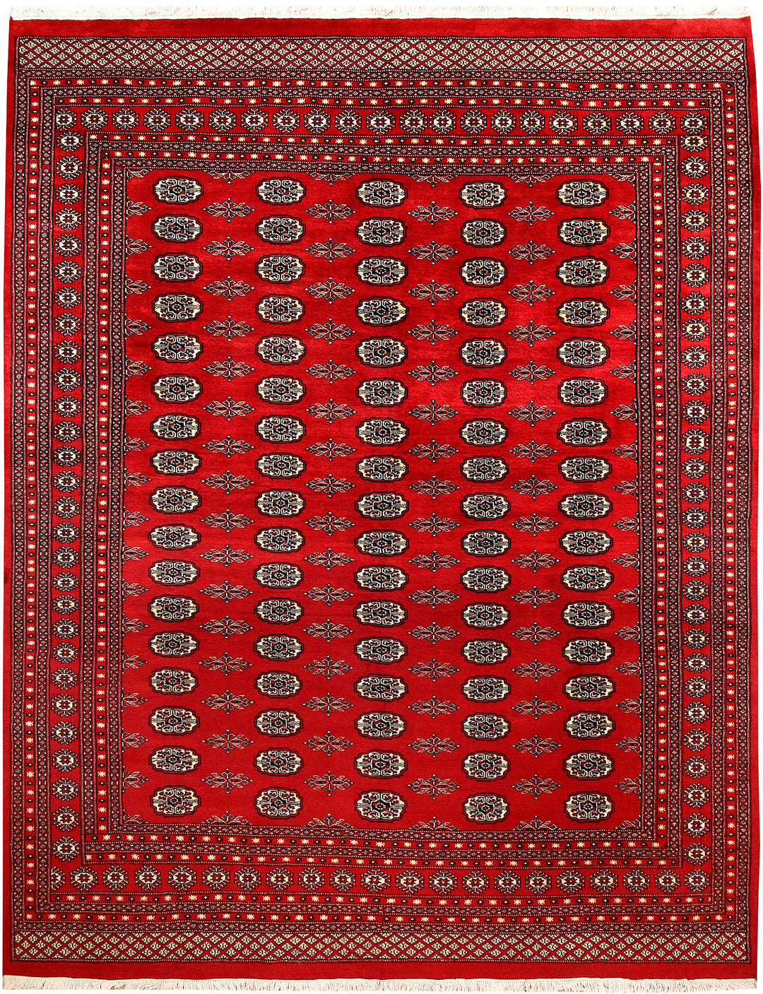 Firebrick Bokhara 8' 1 x 10' 3 - No. 59331 - ALRUG Rug Store