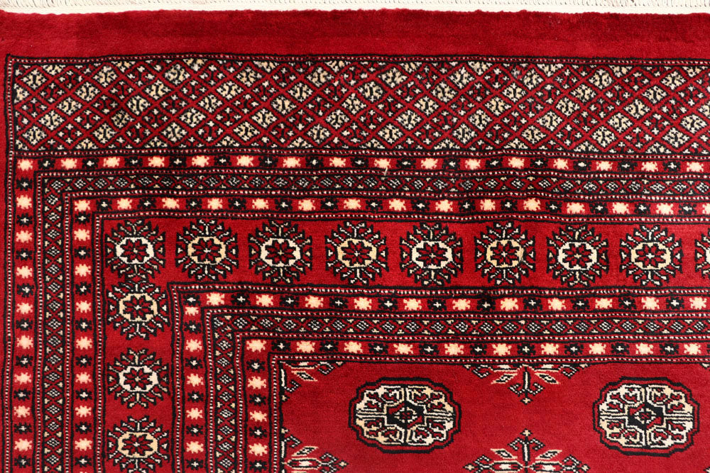 Firebrick Bokhara 8' 2 x 10' 5 - No. 59332 - ALRUG Rug Store