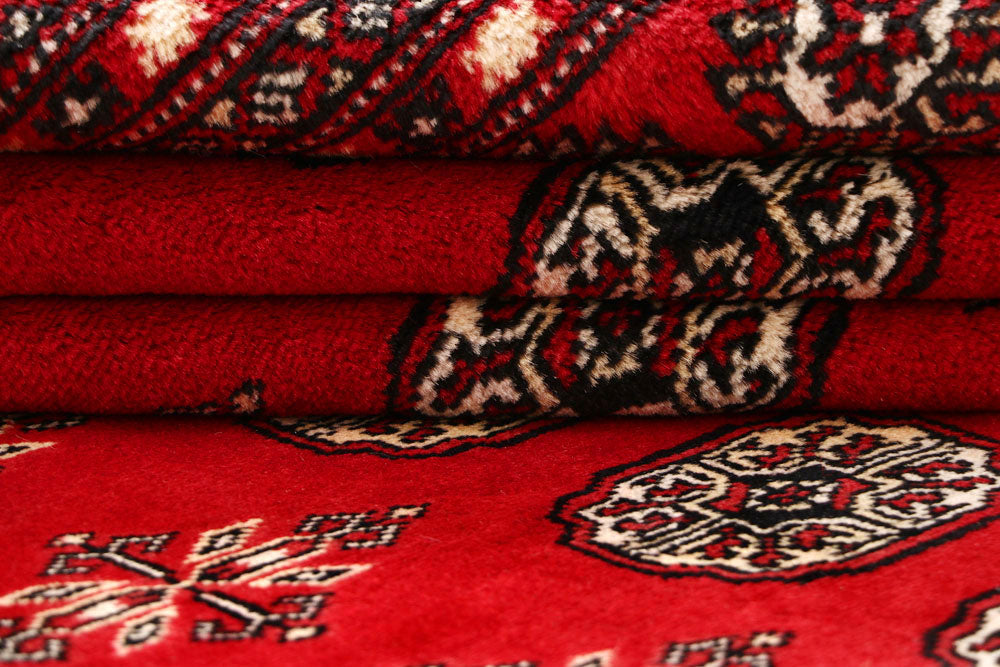 Firebrick Bokhara 8' 2 x 10' 5 - No. 59332 - ALRUG Rug Store