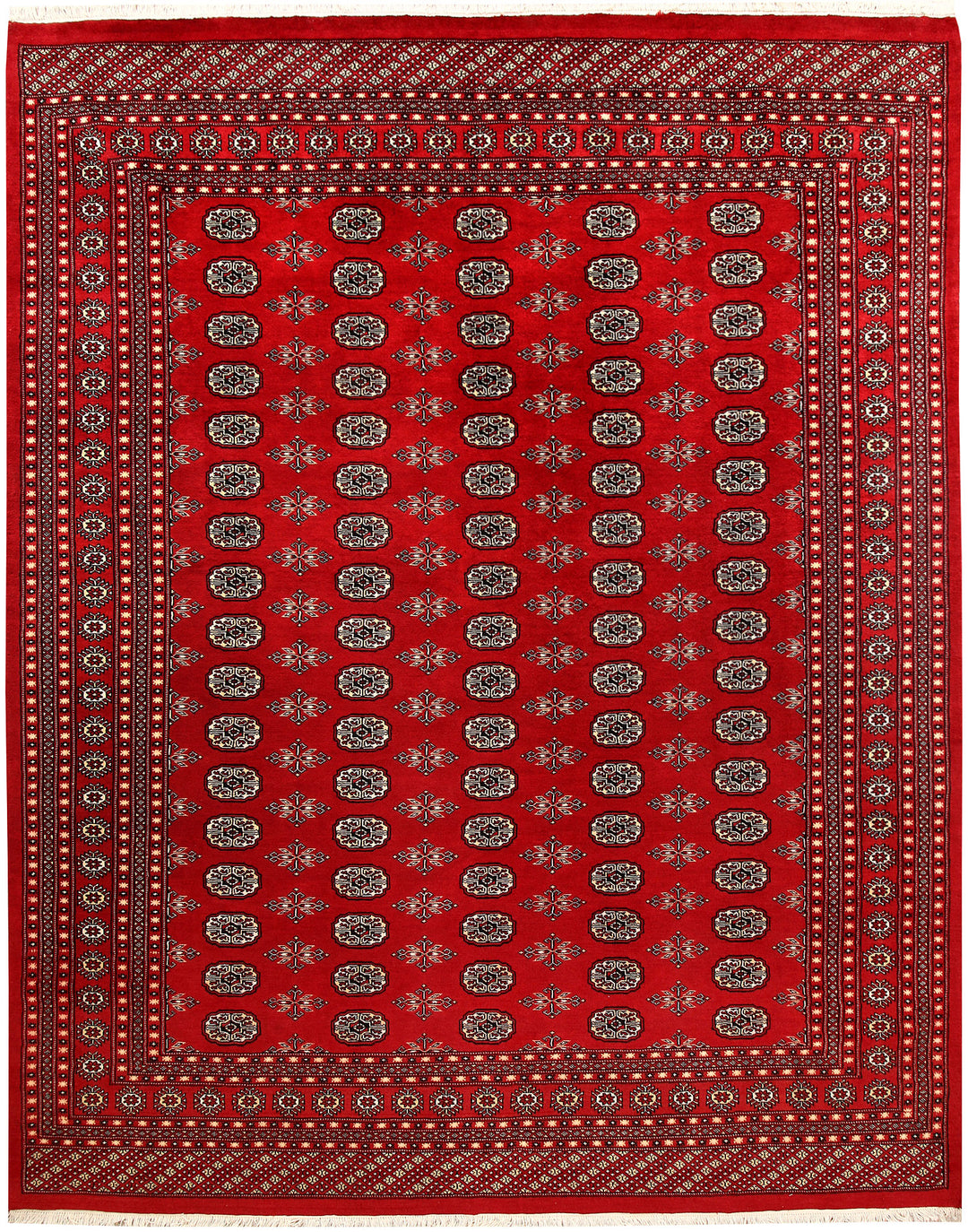 Firebrick Bokhara 8' 2 x 10' 5 - No. 59332 - ALRUG Rug Store
