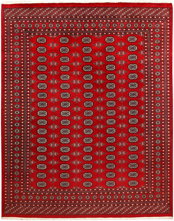 Firebrick Bokhara 8' 2 x 10' 5 - No. 59332 - ALRUG Rug Store