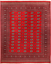 Firebrick Bokhara 8' 2 x 10' - No. 59333 - ALRUG Rug Store