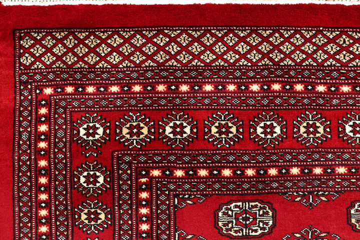 Firebrick Bokhara 8' 1 x 10' 4 - No. 59336 - ALRUG Rug Store