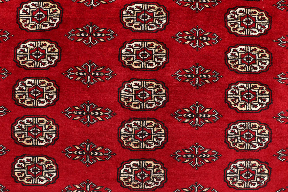 Firebrick Bokhara 8' 1 x 10' 4 - No. 59336 - ALRUG Rug Store