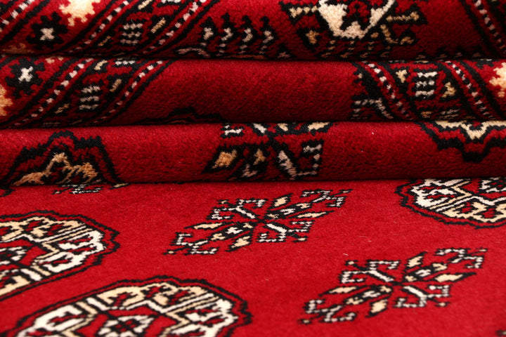 Firebrick Bokhara 8' 1 x 10' 4 - No. 59336 - ALRUG Rug Store