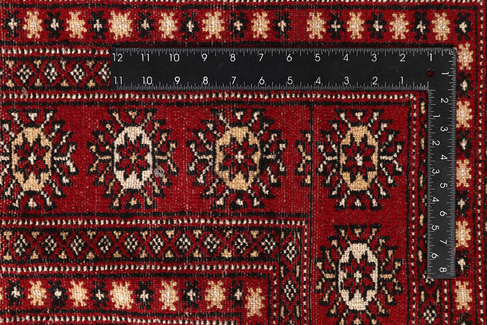 Firebrick Bokhara 8' 1 x 10' 4 - No. 59336 - ALRUG Rug Store