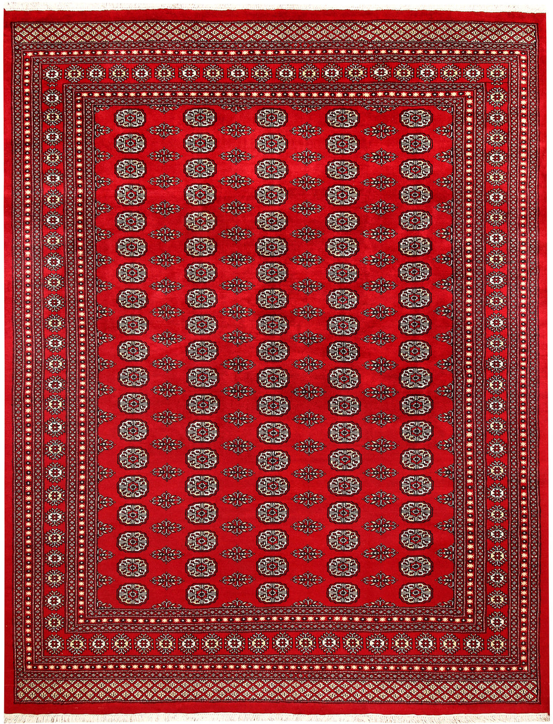 Firebrick Bokhara 8' 1 x 10' 4 - No. 59336 - ALRUG Rug Store